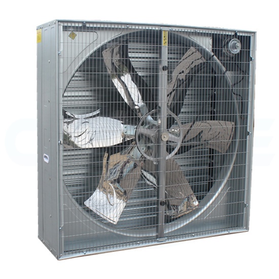 Centrifugal push-pull exhaust fan